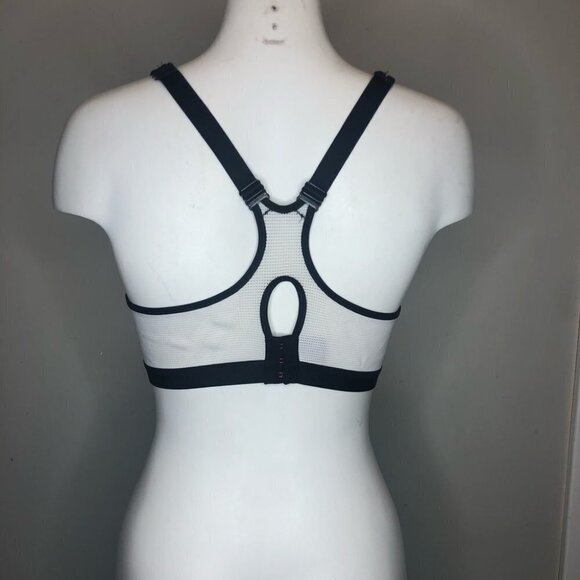 Champion White Sports Bra​ Size 38D - Picture 4 of 9